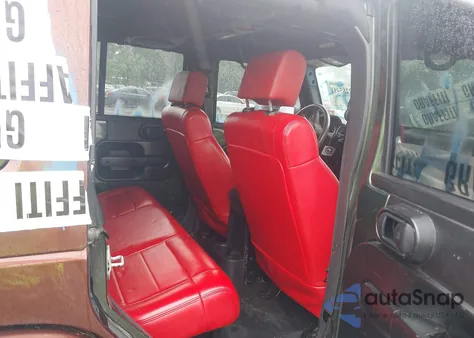 2008 Jeep Wrangler Unlimited Rubicon z USA, uszkodzony, nr VIN 1J4GA69188L626040